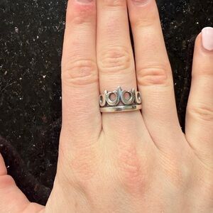 James Avery Retired Tiara Ring